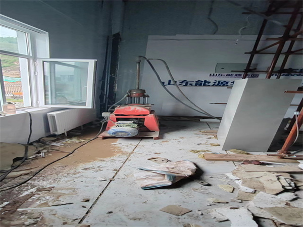 准格尔地基基础下沉墙体裂缝加固注浆顶升施工